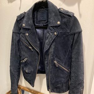 Blank NYC Suede Moto Jacket